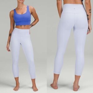 Lululemon Wunder Under High-Rise Leggings 23” Full-On Luxtreme Pastel Blue.   L6